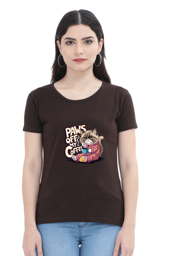 Round Neck Printed T-Shirt for Women