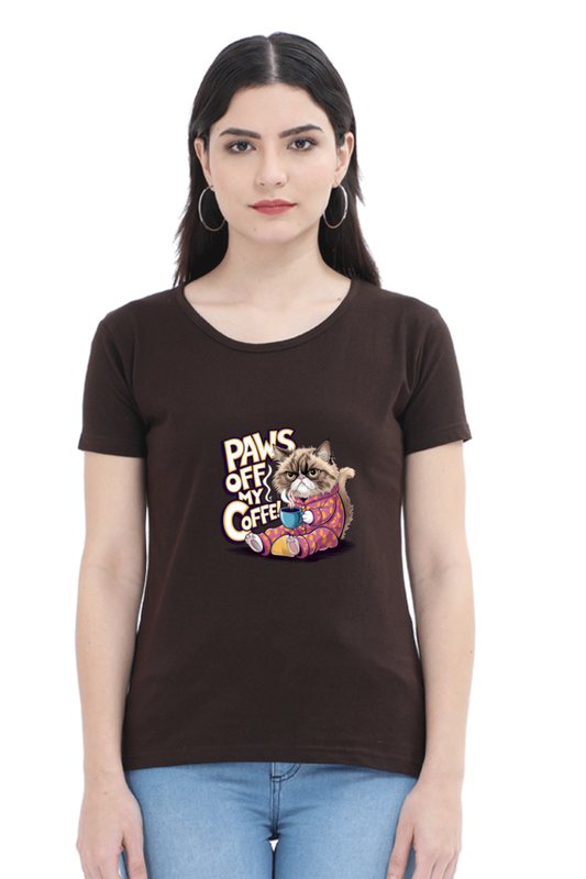 Round Neck Printed T-Shirt for Women