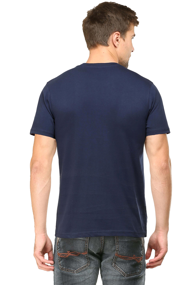 Round Neck Printed T-Shirt for Men