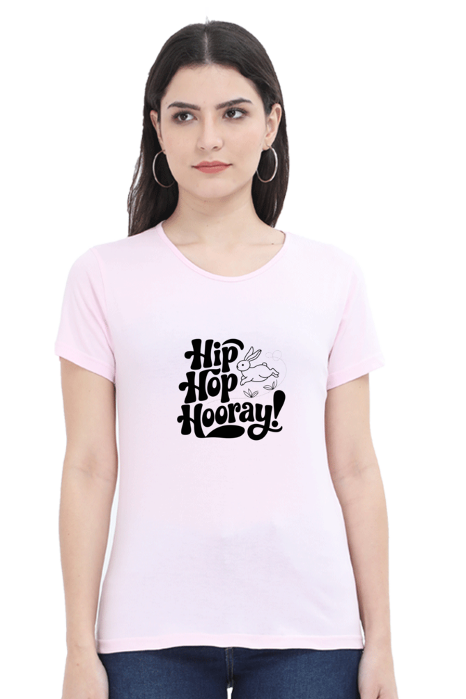 Round Neck Printed T-Shirt for Women