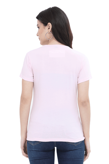 Round Neck Printed T-Shirt for Women