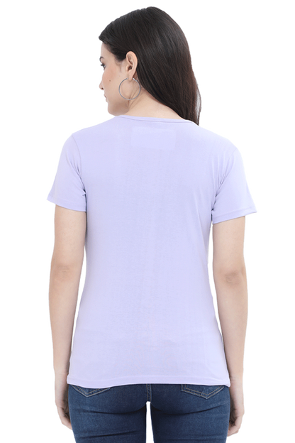 Round Neck Printed T-Shirt for Women