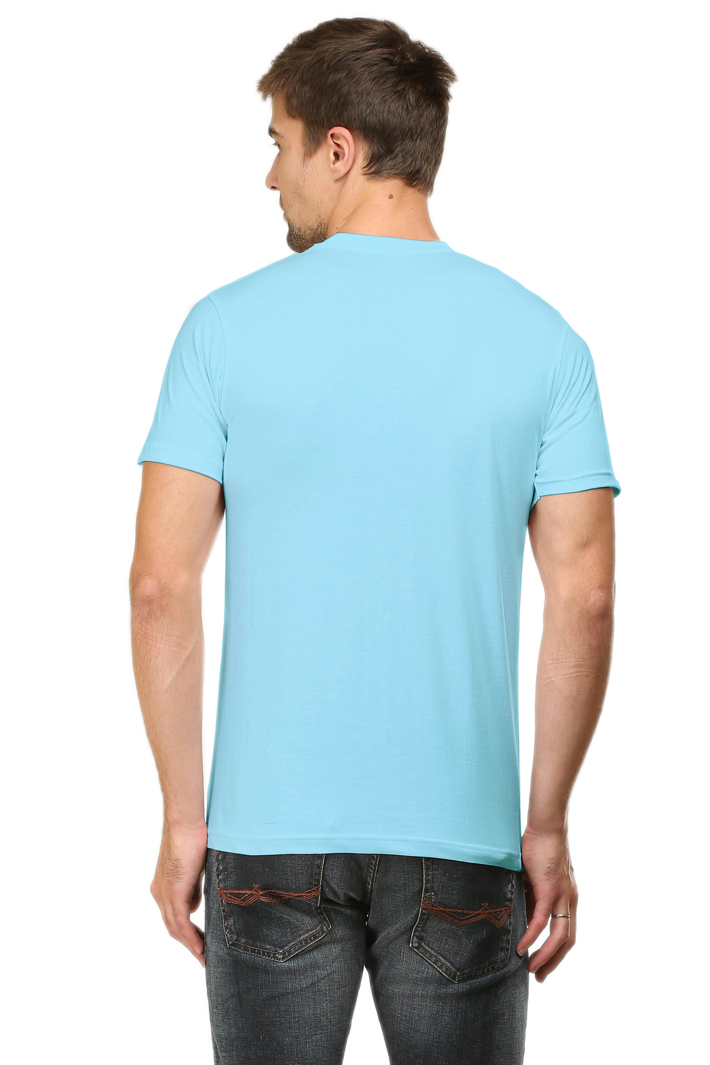 Round Neck Printed T-Shirt for Men